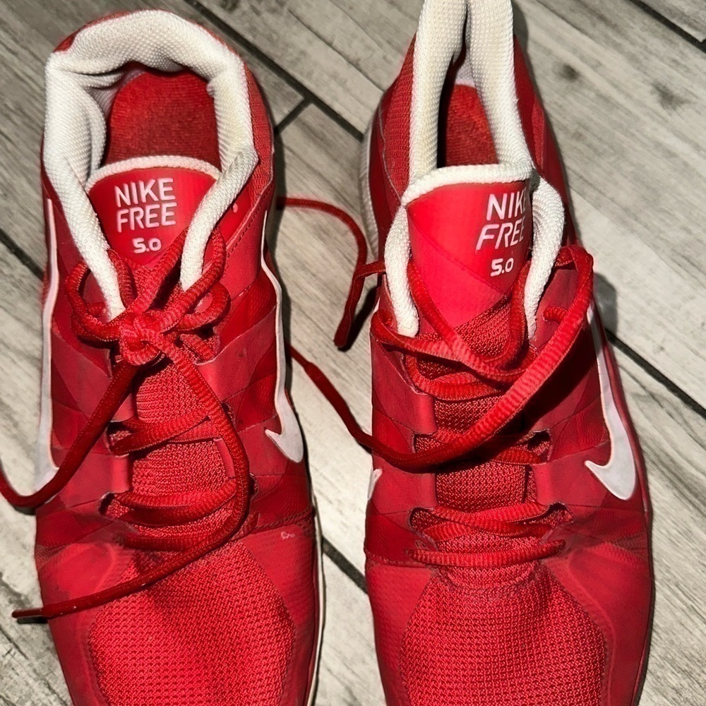 Size 11.5 - Nike Free Trainer 5.0 Red - 511018-616 - Picture 5 of 7